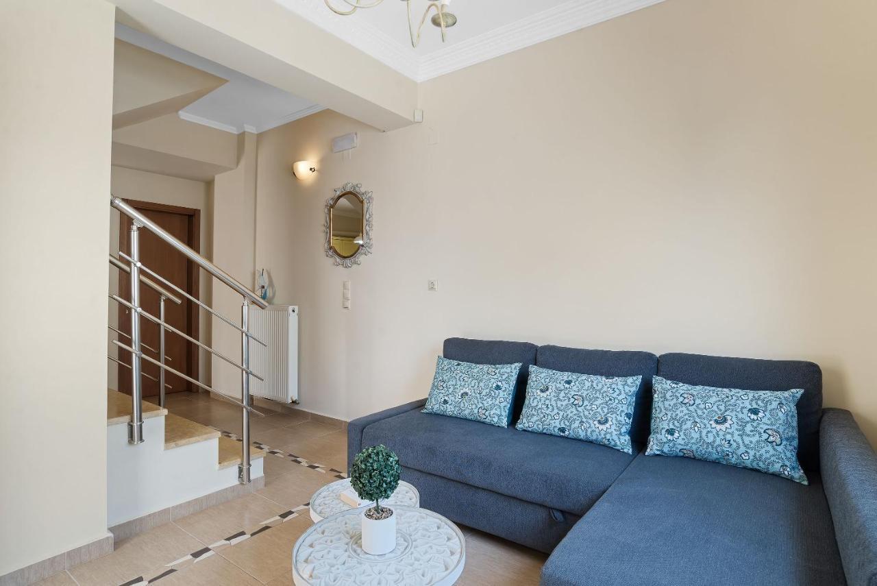 Amphitrite Beach House Ханья Экстерьер фото